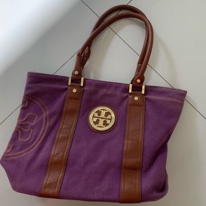 Tory Burch Purple Bag Tote